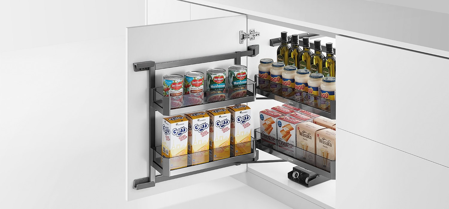Kitchen Matt Grey Series Tall Units